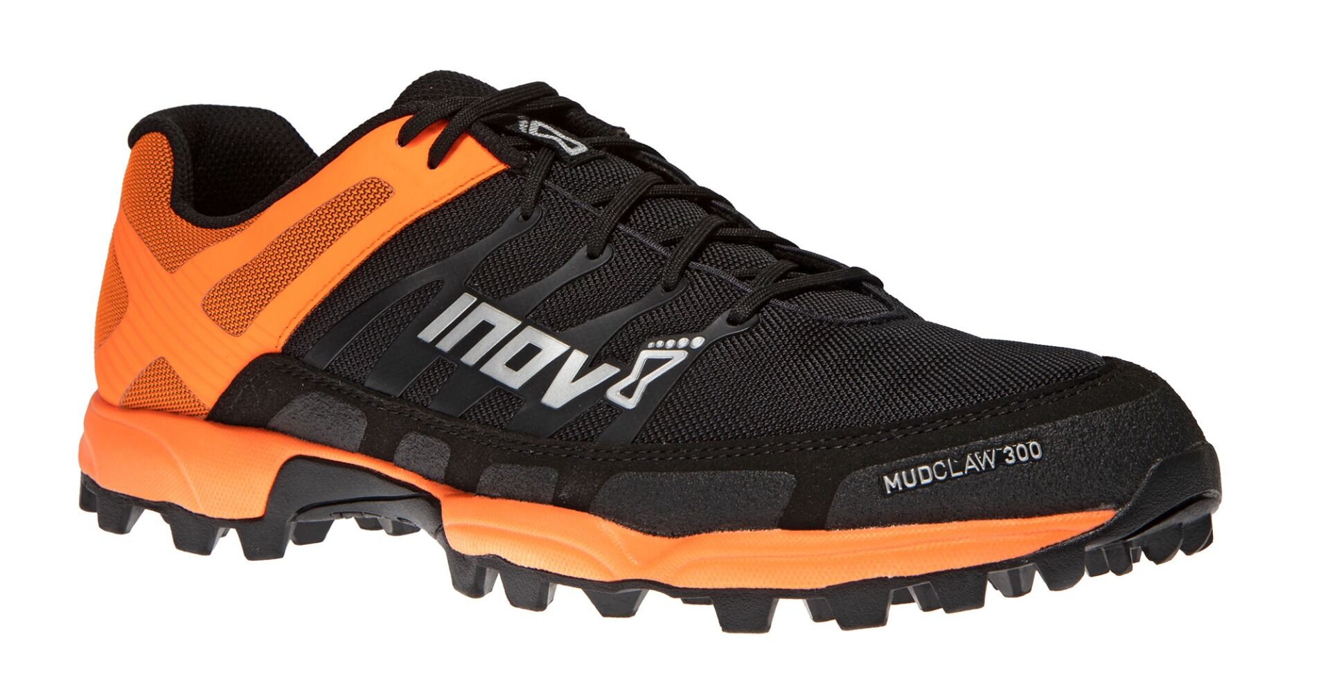 Inov-8 Trail Running Shoes Clearance - Inov-8 Mudclaw 300 Mens Black/Orange